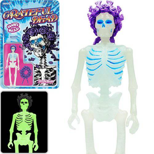 Super7 Grateful Dead Glow-in-the-Dark Bertha 3 3/4-Inch ReAction Figure - for just $19.67! 