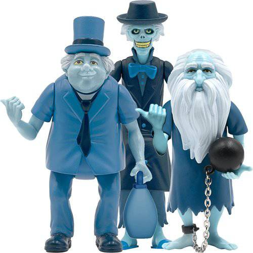 Super7 Haunted Mansion Hitchhiking Ghosts 3 3/4-Inch ReAction Figure Set of 3 - SDCC Exclusive - for just $64.67! 