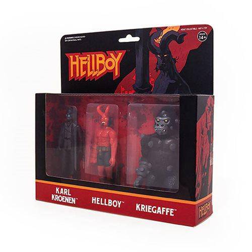 Super7 Hellboy 3 3/4-inch ReAction Figures Wave 2 Pack A - for just $44.67! 