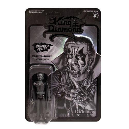 Super7 King Diamond Black 3 3/4-Inch ReAction Figure - Just $19.70! Shop now at Retro Gaming of Denver