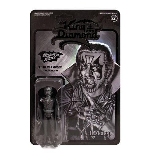 Super7 King Diamond Black 3 3/4-Inch ReAction Figure - for just $20.67! 