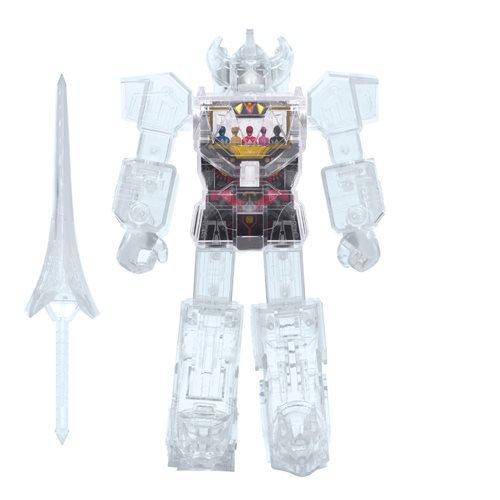 Super7 Mighty Morphin Power Rangers Clear Megazord Super Cyborg Vinyl Figure - Just $76.89! Shop now at Retro Gaming of Denver