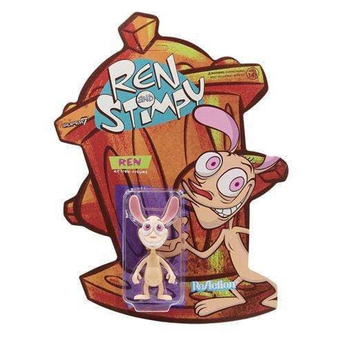 Super7 Ren and Stimpy - 3 3/4" ReAction Figure - Select Figure(s) - Just $17.90! Shop now at Retro Gaming of Denver