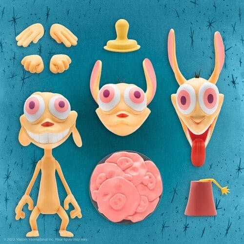 Super7 Ren & Stimpy Deluxe 6-Inch Action Figure - Select Figure(s) - Just $55! Shop now at Retro Gaming of Denver