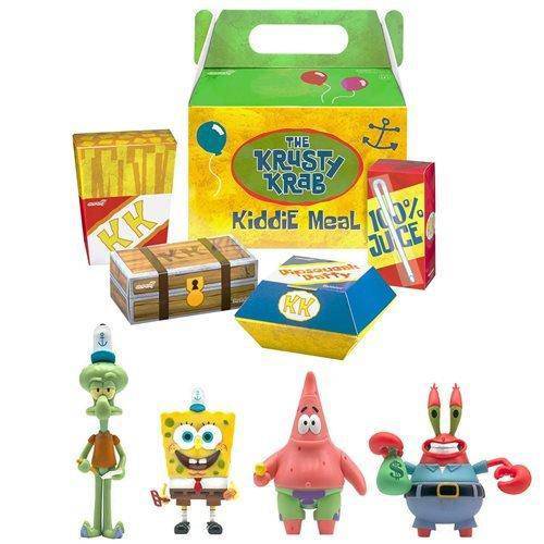 Super7 SpongeBob SquarePants Krusty Krab Meal ReAction Figures - 4 Figures - for just $75.67! 