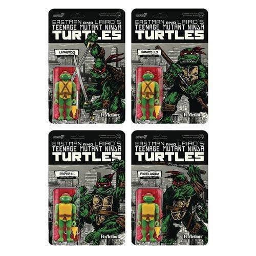 Super7 Teenage Mutant Ninja Turtles Mirage Variant 3.75-Inch ReAction Figure Set of 4 - for just $76.67! 