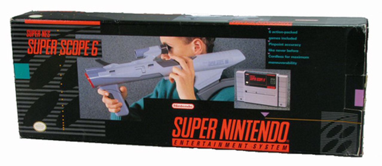 Super Scope Bundle with 4 Games (Super Nintendo) - for just $0! 