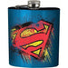 Superman 7oz. Hip Flask - Just $12.55! Shop now at Retro Gaming of Denver