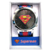 Superman Symbol Dial Grosgrain Striped Strap Watch - Just $12.99! Shop now at Retro Gaming of Denver