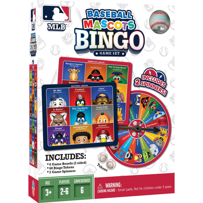 MLB Mascots Bingo Game - for just $14.99! 