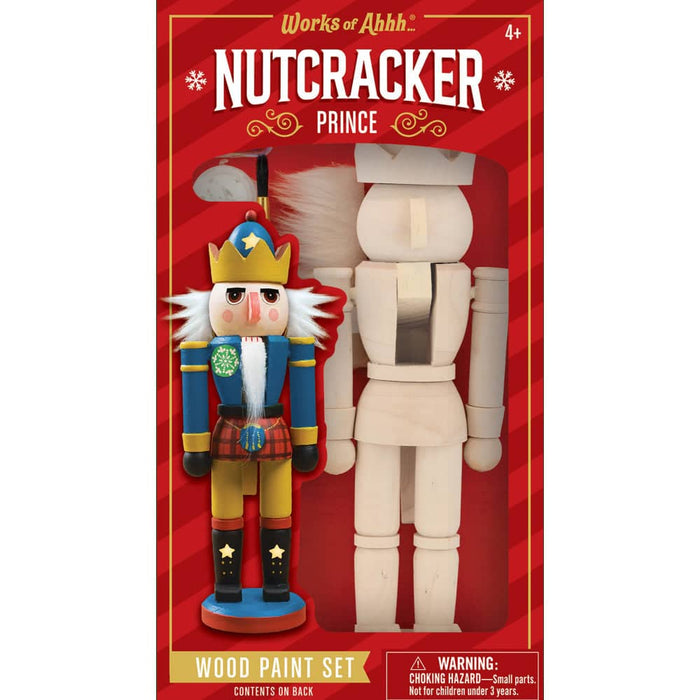 Holiday Craft Kit - Nutcracker Prince Wood Craft & Paint Kit - for just $16.99! 
