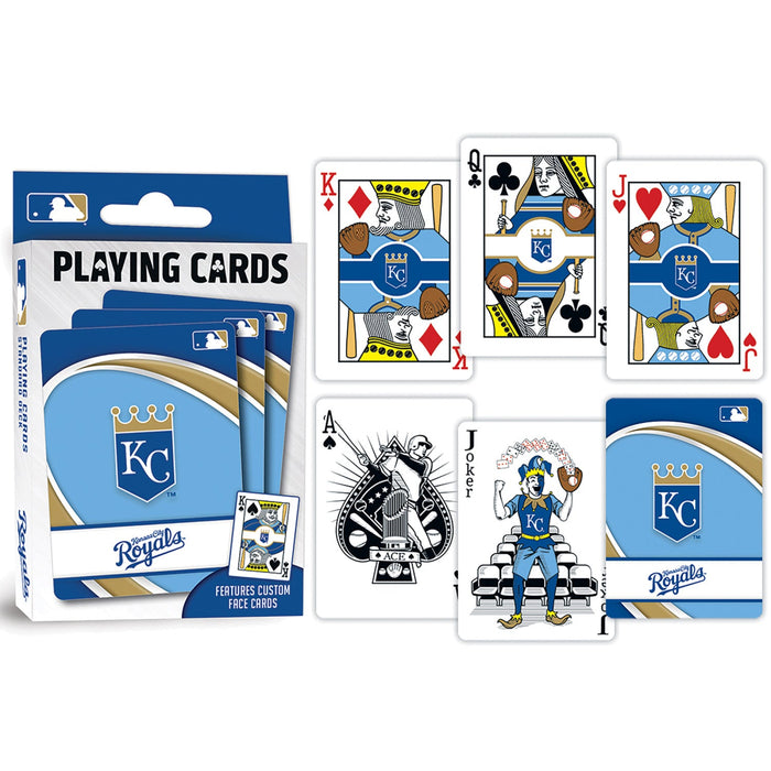 Kansas City Royals Playing Cards - 54 Card Deck - Just $6.99! Shop now at Retro Gaming of Denver