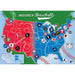 MLB - League Map 500 Piece Jigsaw Puzzle - for just $16.99! 