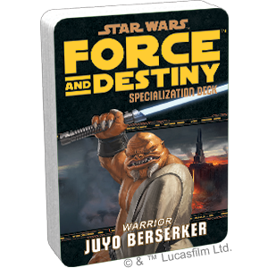 Star Wars: Force and Destiny: Juyo Berserker Specialization Deck - for just $6.95! 