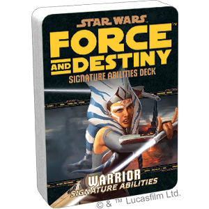 Star Wars: Force and Destiny: Warrior Signature Abilities Deck - for just $6.95! 