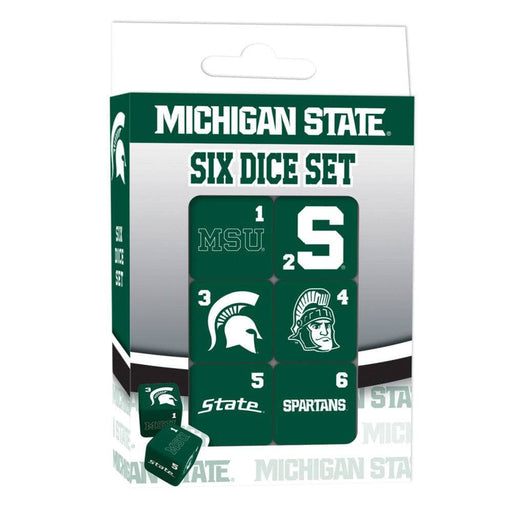 Michigan State Spartans Dice Set - 19mm - for just $7.99! 