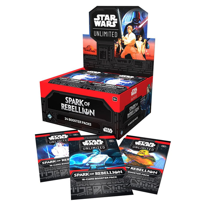 Star Wars: Unlimited - Spark of Rebellion Booster Display Box - Just $119.76! Shop now at Retro Gaming of Denver