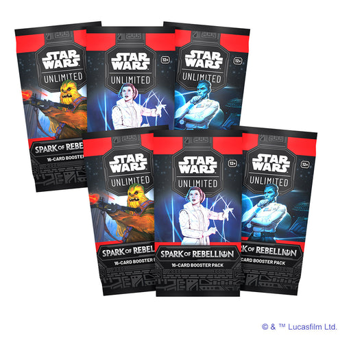 Star Wars: Unlimited - Spark of Rebellion Prerelease Box - for just $29.99! 