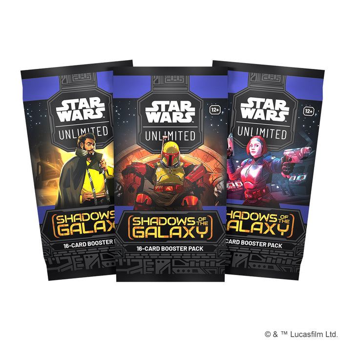 Star Wars: Unlimited - Shadows of the Galaxy Booster Pack - for just $6.99! 
