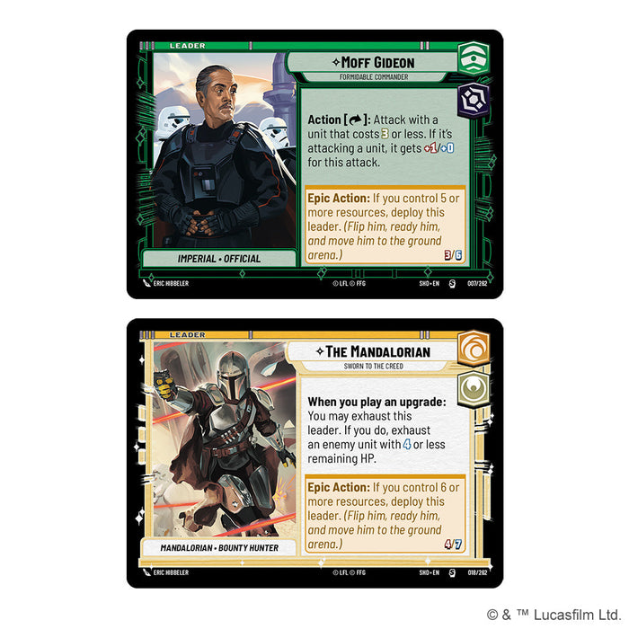 Star Wars: Unlimited - Shadows of the Galaxy Two-Player Starter Kit - for just $34.99! 