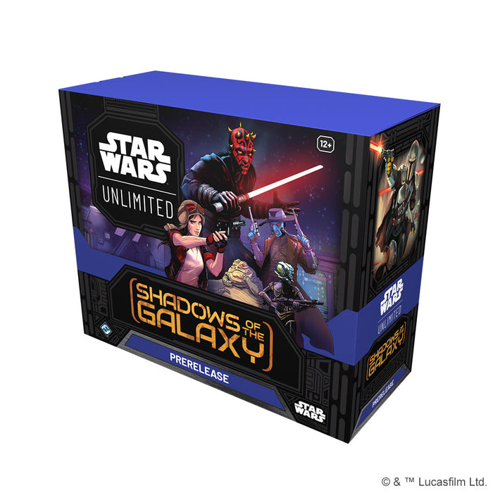 Star Wars: Unlimited - Shadows of the Galaxy Prerelease Box - for just $34.99! 