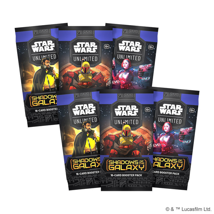 Star Wars: Unlimited - Shadows of the Galaxy Prerelease Box - for just $34.99! 