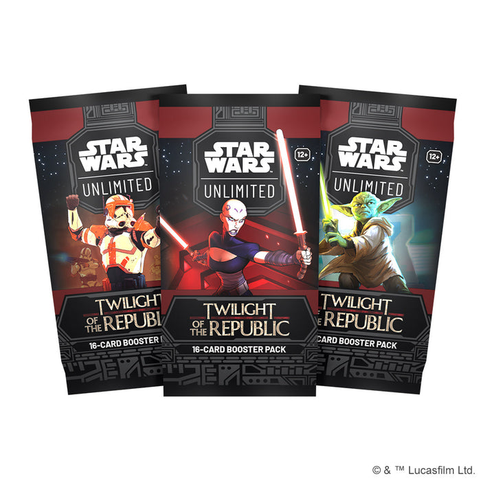 Star Wars: Unlimited - Twilight of the Republic Booster Display - for just $119.76! 