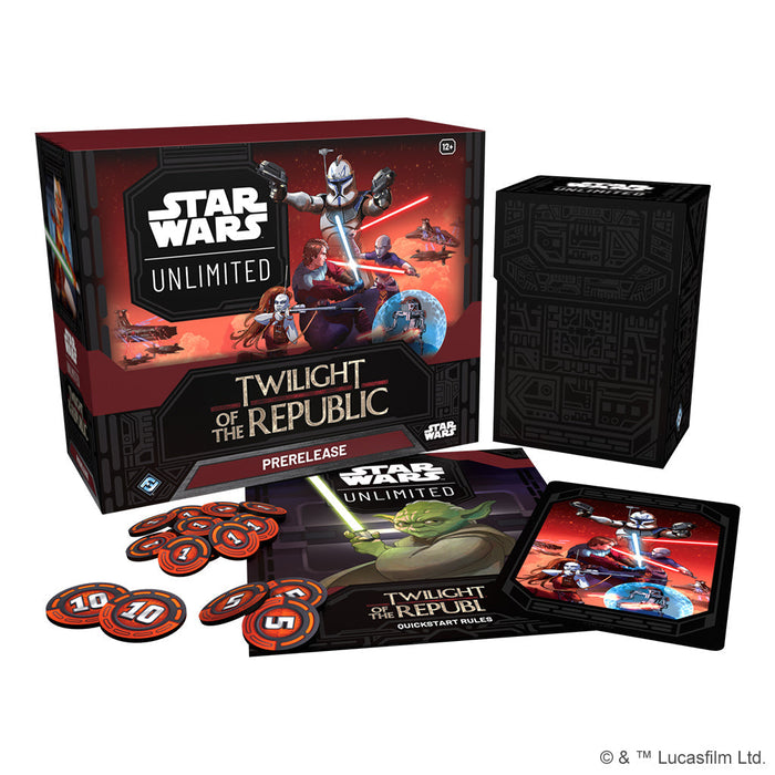 Star Wars: Unlimited - Twilight of the Republic Prerelease Box - for just $29.99! 