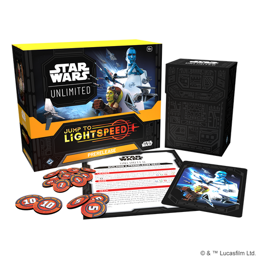 Star Wars: Unlimited - Jump to Lightspeed Prerelease Box - for just $29.99! 