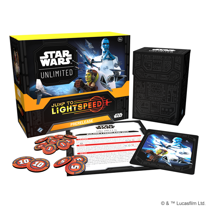 Star Wars: Unlimited - Jump to Lightspeed Prerelease Box - for just $29.99! 