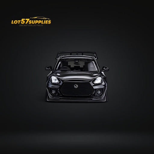 YTM Suzuki Swift 3rd Gen Zephyr Modified Version Rear Engine Concept Black Knight 1:64 - for just $45.99! 