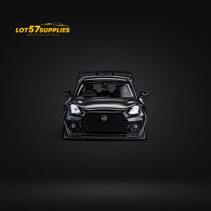 YTM Suzuki Swift 3rd Gen Zephyr Modified Version Rear Engine Concept Black Knight 1:64 - for just $45.99! 