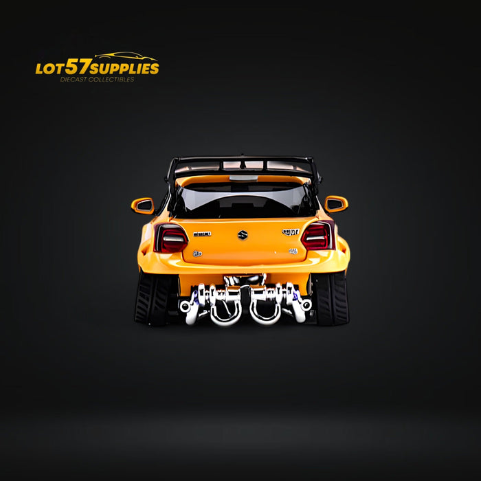 YTM Suzuki Swift 3rd Gen Zephyr Modified Version Rear Engine Concept Orange 1:64 - for just $45.99! 
