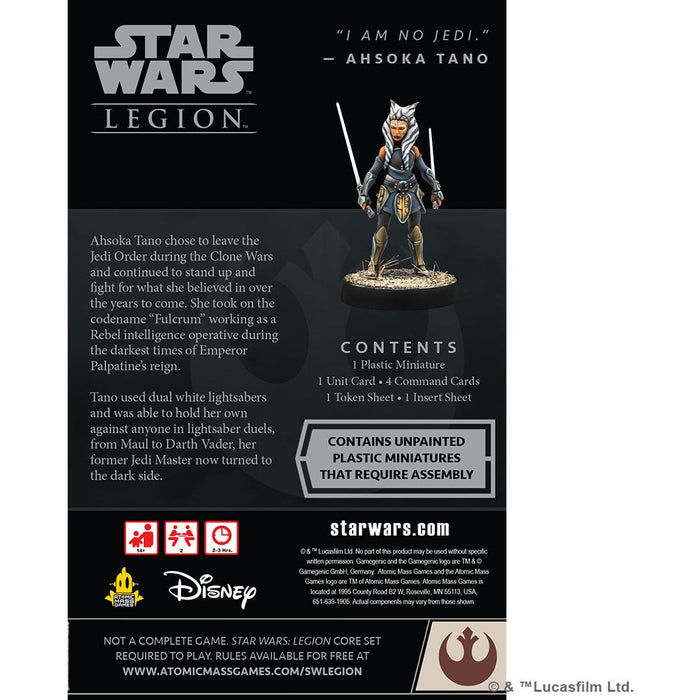 Star Wars: Legion - Ahsoka Tano Operative Expansion - Just $21.99! Shop now at Retro Gaming of Denver