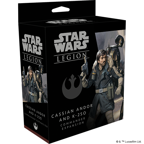 Star Wars: Legion - Cassian Andor and K-2SO Commander Expansion - Premium Miniatures - Just $19.95! Shop now at Retro Gaming of Denver