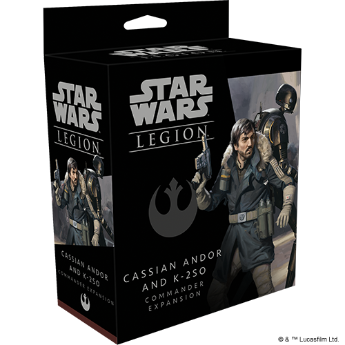 Star Wars: Legion - Cassian Andor and K-2SO Commander Expansion - for just $19.95! 