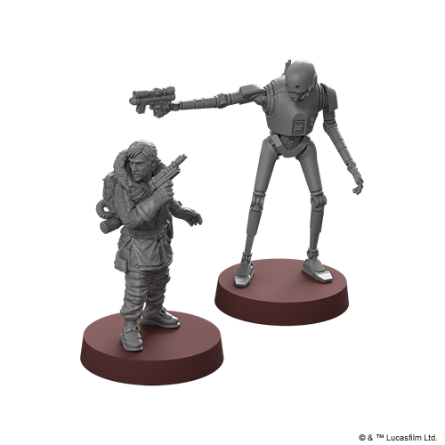 Star Wars: Legion - Cassian Andor and K-2SO Commander Expansion - for just $19.95! 