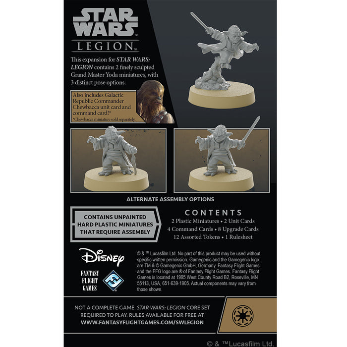 Star Wars Legion: Grand Master Yoda Commander - for just $17.95! 