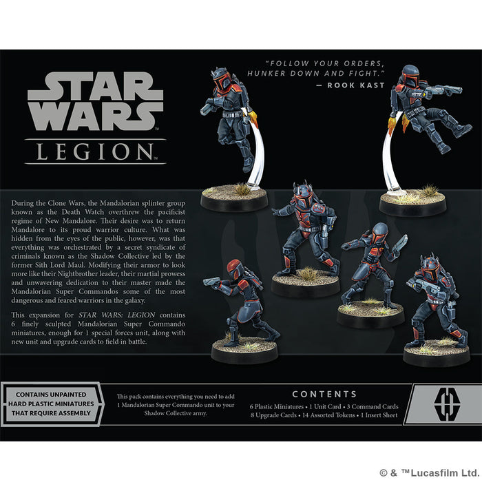 Star Wars Legion: Mandalorian Super Commandos - for just $34.99! 