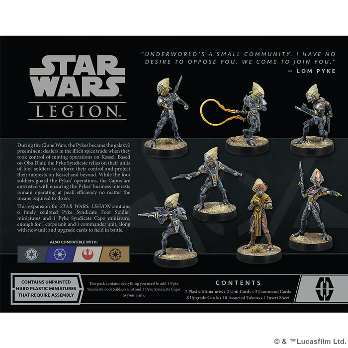 Star Wars Legion: Pyke Syndicate Foot Soldiers - for just $34.99! 