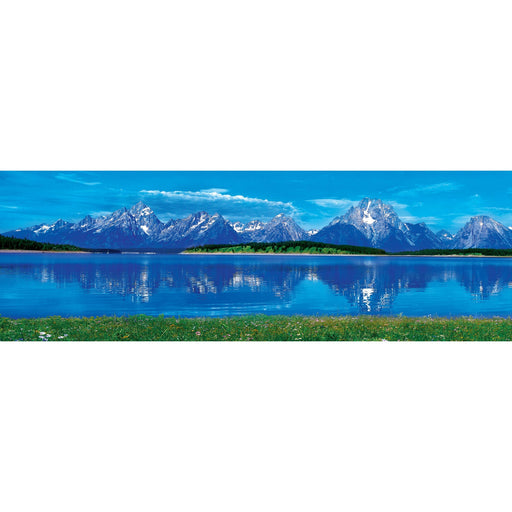 Grand Tetons, Wyoming 1000 Piece Panoramic Jigsaw Puzzle - Just $19.99! Shop now at Retro Gaming of Denver