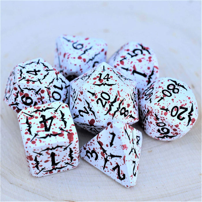 The Sword of Vlad Metal Dice Set - Just $39.99! Shop now at Retro Gaming of Denver