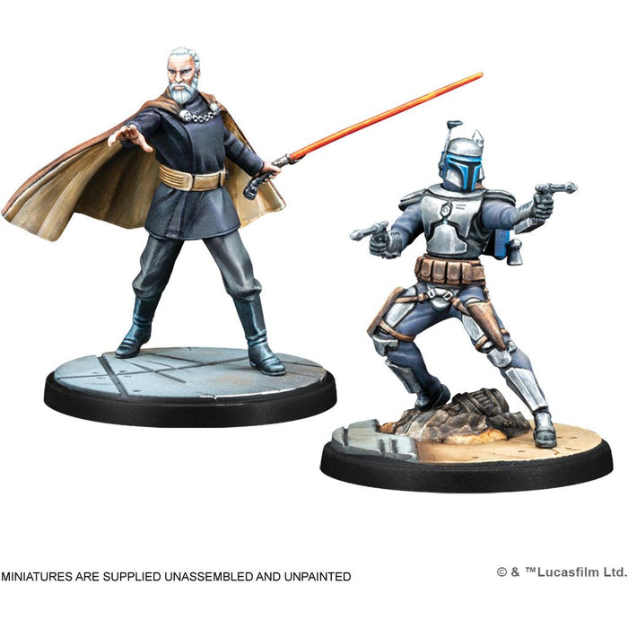 Star Wars Shatterpoint: Twice the Pride - Count Dooku Squad Pack - Premium Miniatures - Just $49.99! Shop now at Retro Gaming of Denver