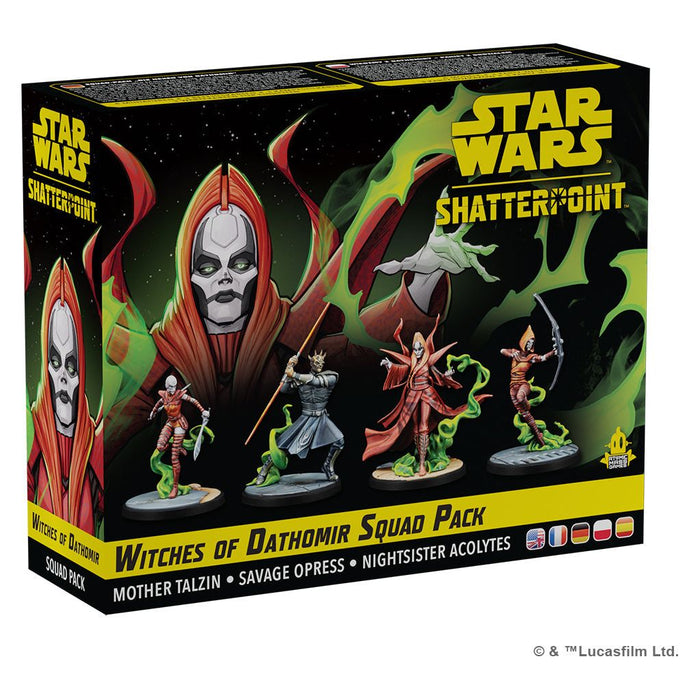 Star Wars Shatterpoint: Witches of Dathomir - Mother Talzin Squad Pack - Just $49.99! Shop now at Retro Gaming of Denver