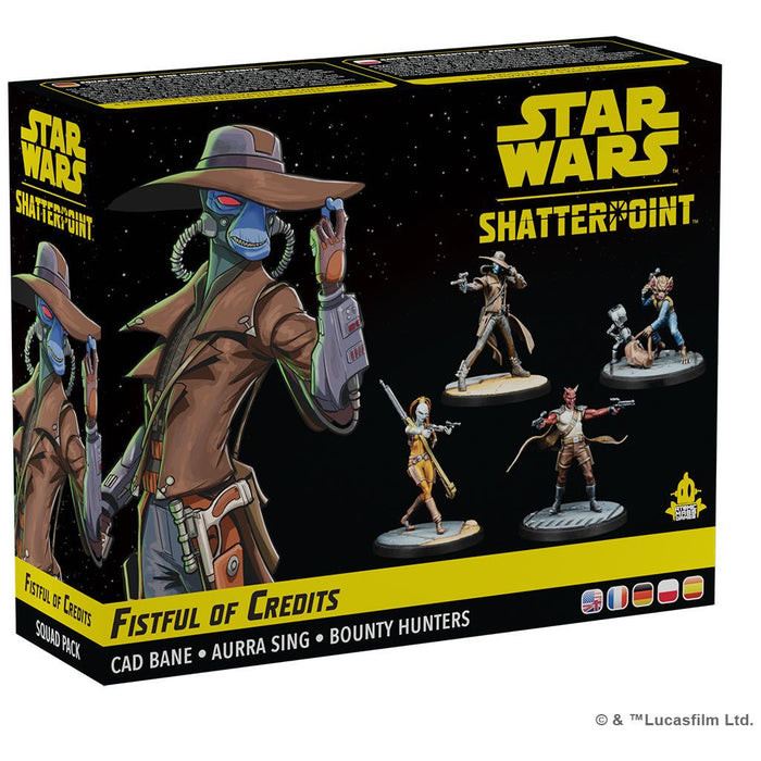 Star Wars Shatterpoint: Fistful of Credits - Cad Bane Squad Pack - Just $49.99! Shop now at Retro Gaming of Denver