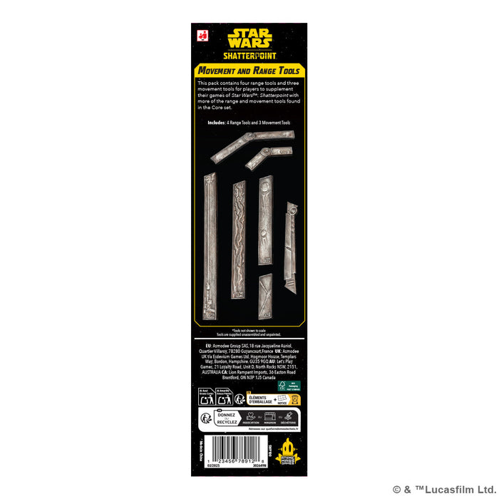 Star Wars Shatterpoint: Movement & Range Tools (2025) - for just $14.99! 