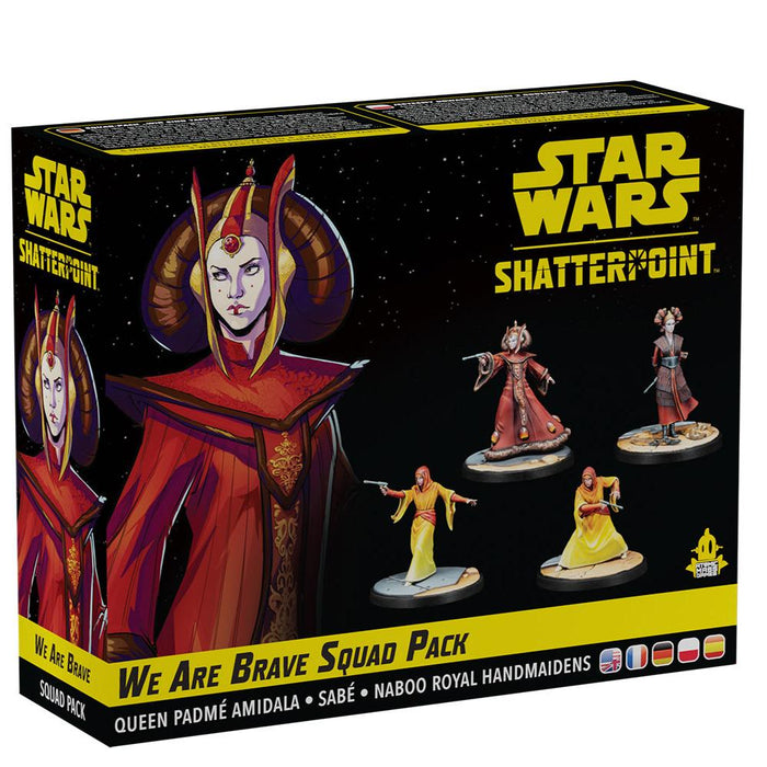Star Wars Shatterpoint: We Are Brave - Padme Amidala Squad Pack - for just $49.99! 