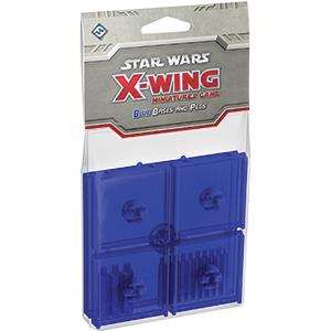 Star Wars X-Wing 1st Edition: Blue Bases and Pegs - for just $9.99! 
