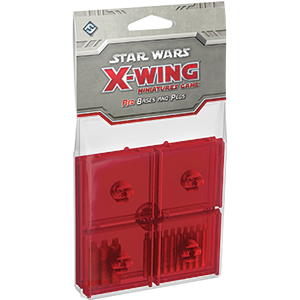 Star Wars X-Wing 1st Edition: Red Bases and Pegs - for just $9.99! 