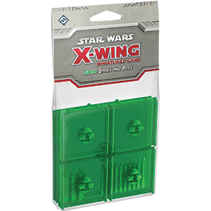 Star Wars X-Wing 1st Edition: Green Bases and Pegs - for just $9.99! 